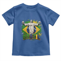 Latin Pride Christ The Redeemer Graphic Toddler T Shirt Brazilian Football 2026