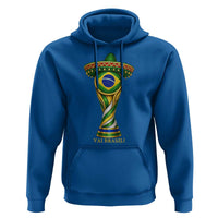 Brazil Football Supporter Gift Hoodie Vai Brasil