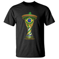 Brazil Football Supporter Gift T Shirt Vai Brasil