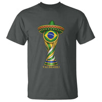 Brazil Football Supporter Gift T Shirt Vai Brasil
