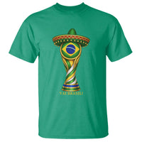 Brazil Football Supporter Gift T Shirt Vai Brasil