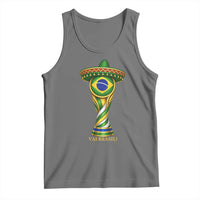 Brazil Football Supporter Gift Tank Top Vai Brasil