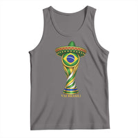 Brazil Football Supporter Gift Tank Top Vai Brasil