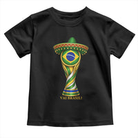 Brazil Football Supporter Gift Toddler T Shirt Vai Brasil