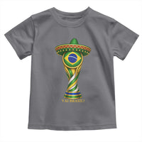 Brazil Football Supporter Gift Toddler T Shirt Vai Brasil