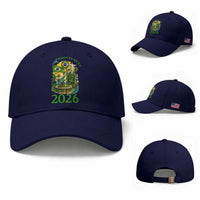 Rumo Ao Hexa Baseball Cap Brazil Soccer Fan 2026 Graphic