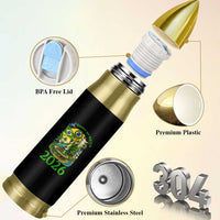Rumo Ao Hexa Bullet Tumbler Brazil Soccer Fan 2026 Graphic