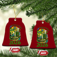 Rumo Ao Hexa Ceramic Ornament Brazil Soccer Fan 2026 Graphic