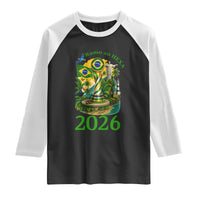 Rumo Ao Hexa Raglan Shirt Brazil Soccer Fan 2026 Graphic