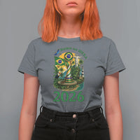 Rumo Ao Hexa T Shirt For Women Brazil Soccer Fan 2026 Graphic