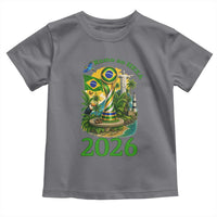 Rumo Ao Hexa Toddler T Shirt Brazil Soccer Fan 2026 Graphic