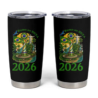 Rumo Ao Hexa Tumbler Cup Brazil Soccer Fan 2026 Graphic
