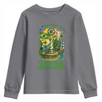 Rumo Ao Hexa Youth Sweatshirt Brazil Soccer Fan 2026 Graphic