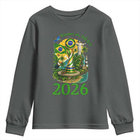 Rumo Ao Hexa Youth Sweatshirt Brazil Soccer Fan 2026 Graphic