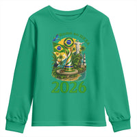 Rumo Ao Hexa Youth Sweatshirt Brazil Soccer Fan 2026 Graphic