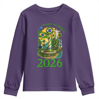 Rumo Ao Hexa Youth Sweatshirt Brazil Soccer Fan 2026 Graphic