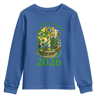 Rumo Ao Hexa Youth Sweatshirt Brazil Soccer Fan 2026 Graphic