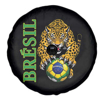Brazil Soccer Jaguar Spare Tire Cover Football Supporter Gift