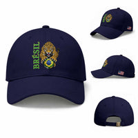 Brazil Soccer Jaguar Baseball Cap Football Supporter Gift