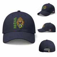 Brazil Soccer Jaguar Baseball Cap Football Supporter Gift