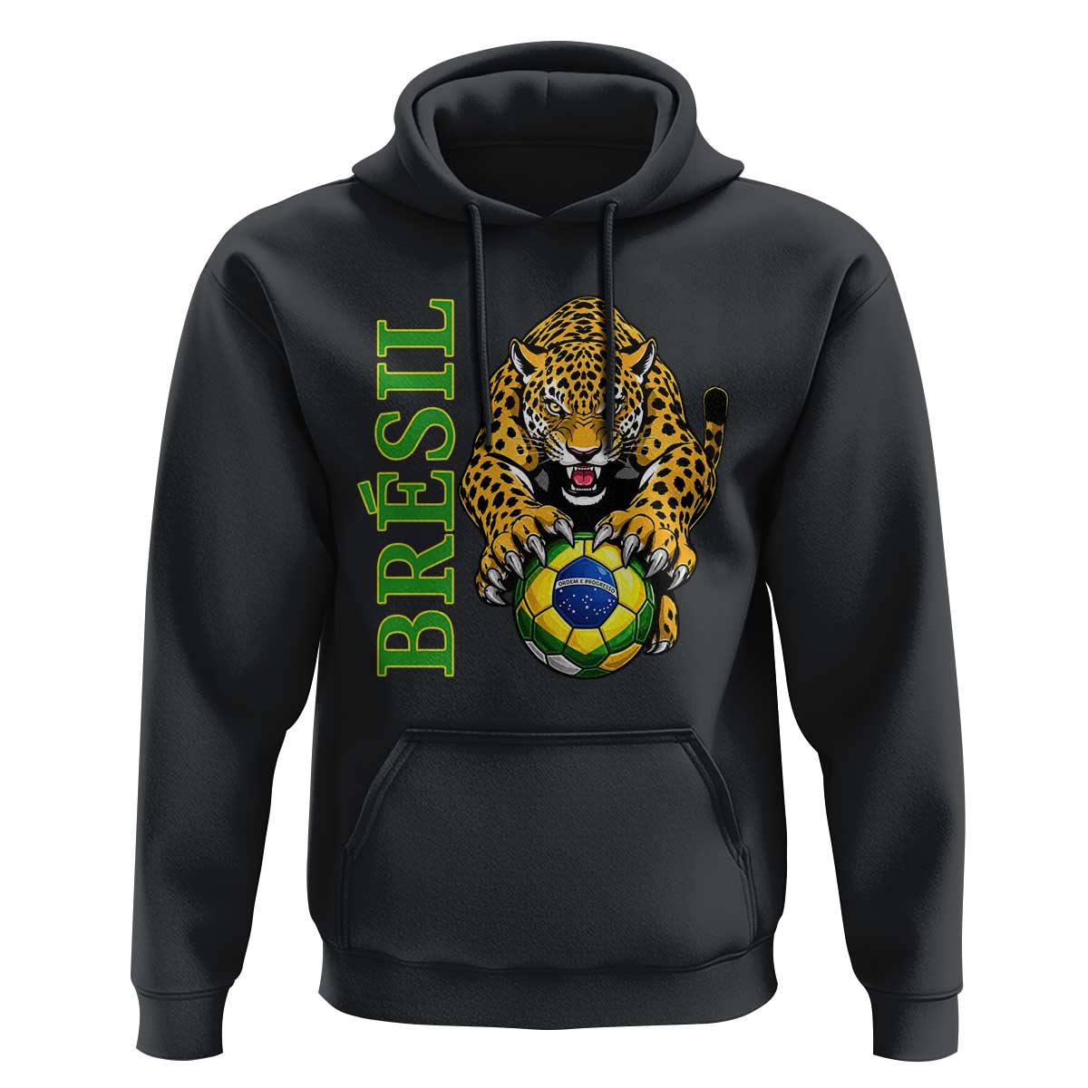 Brazil Soccer Jaguar Hoodie Football Supporter Gift