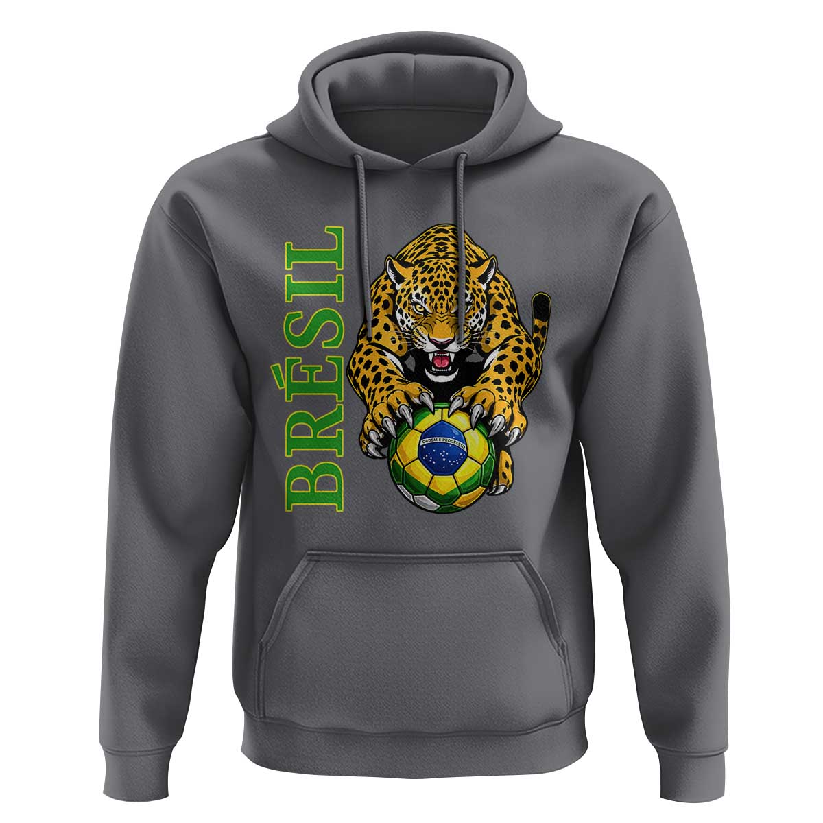 Brazil Soccer Jaguar Hoodie Football Supporter Gift