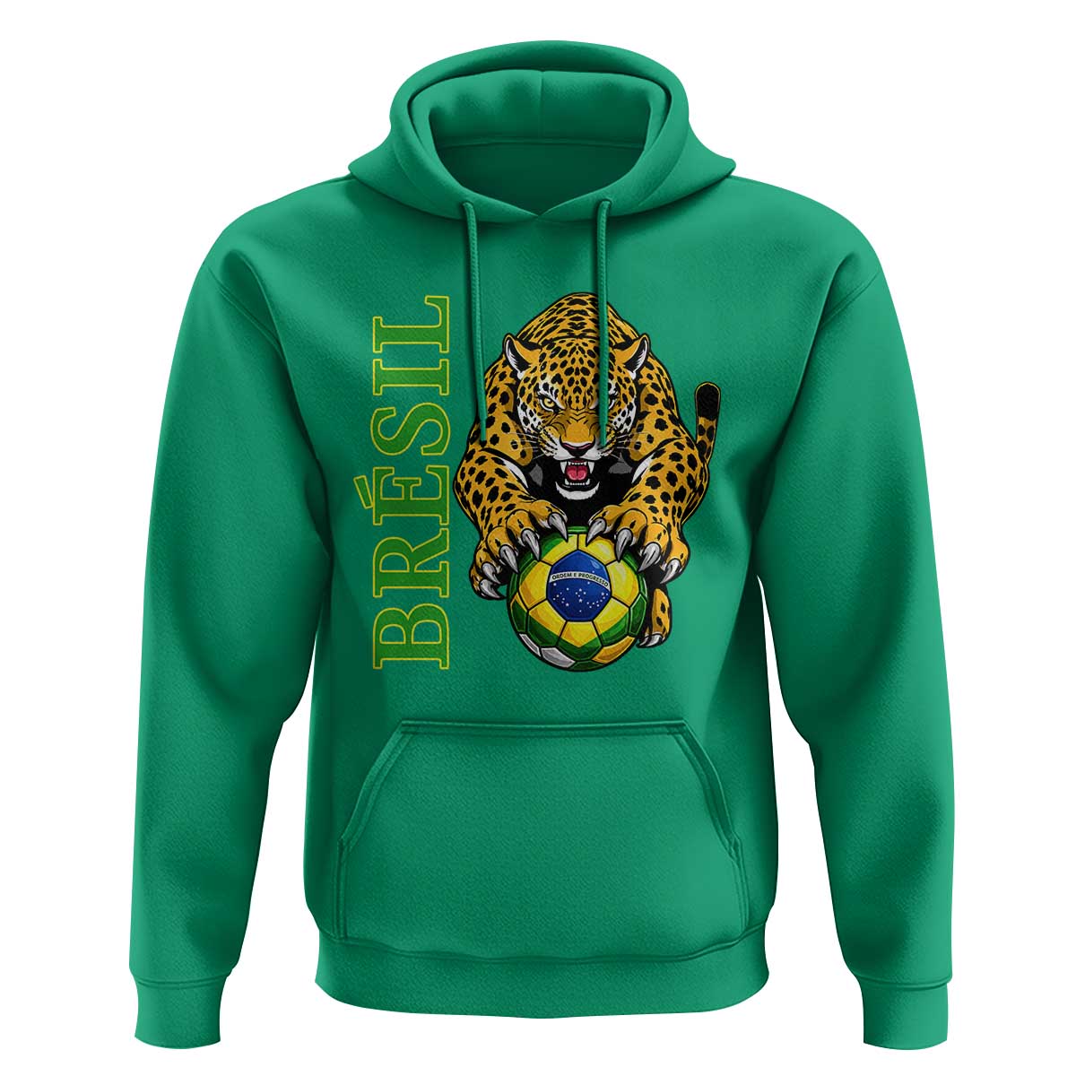 Brazil Soccer Jaguar Hoodie Football Supporter Gift