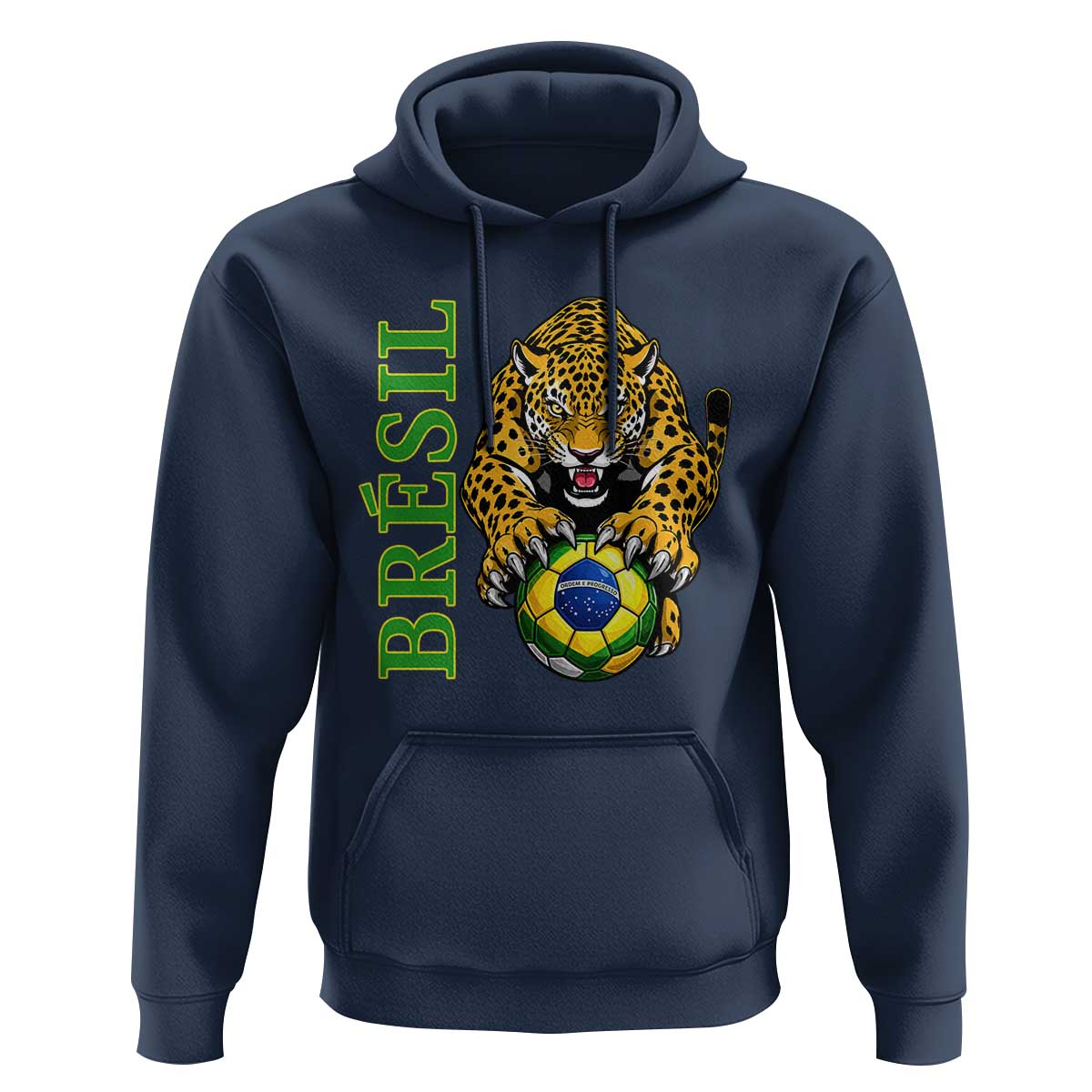 Brazil Soccer Jaguar Hoodie Football Supporter Gift