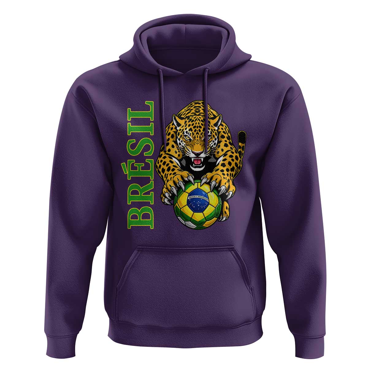 Brazil Soccer Jaguar Hoodie Football Supporter Gift