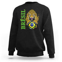 Brazil Soccer Jaguar Sweatshirt Football Supporter Gift
