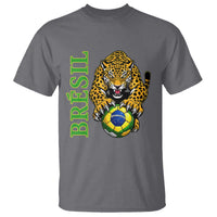 Brazil Soccer Jaguar T Shirt Football Supporter Gift
