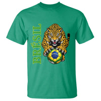 Brazil Soccer Jaguar T Shirt Football Supporter Gift