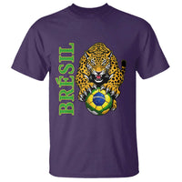 Brazil Soccer Jaguar T Shirt Football Supporter Gift