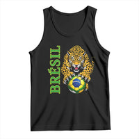 Brazil Soccer Jaguar Tank Top Football Supporter Gift
