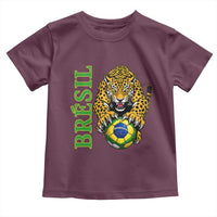 Brazil Soccer Jaguar Toddler T Shirt Football Supporter Gift