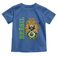 Brazil Soccer Jaguar Toddler T Shirt Football Supporter Gift