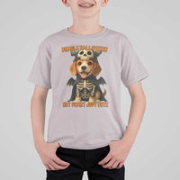 Beagle Halloween Skeleton T Shirt For Kid Not Scary Just Cute Dog Lover - Wonder Print Shop