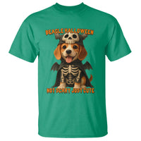 Beagle Halloween Skeleton T Shirt Not Scary Just Cute Dog Lover - Wonder Print Shop