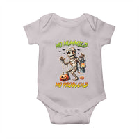 Halloween Mummy Baby Onesie Funny Mo Mummies Mo Problems - Wonder Print Shop