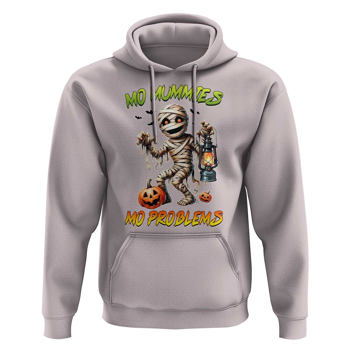 Halloween Mummy Hoodie Funny Mo Mummies Mo Problems - Wonder Print Shop