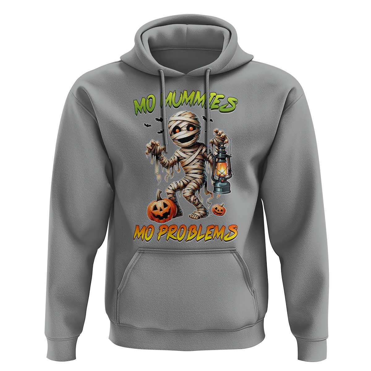Halloween Mummy Hoodie Funny Mo Mummies Mo Problems - Wonder Print Shop