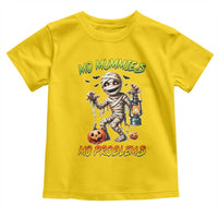 Halloween Mummy Toddler T Shirt Funny Mo Mummies Mo Problems - Wonder Print Shop