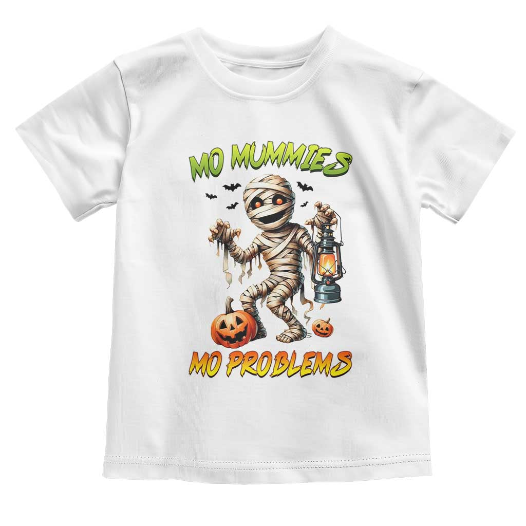 Halloween Mummy Toddler T Shirt Funny Mo Mummies Mo Problems - Wonder Print Shop