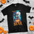 Halloween Killer Witch Teddy Bear T Shirt Nothing Scares Me - Wonder Print Shop