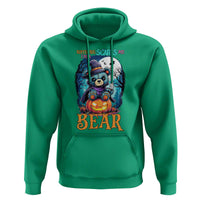 Halloween Killer Witch Teddy Bear Hoodie Nothing Scares Me - Wonder Print Shop