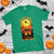 Halloween Witch Way To The Party T Shirt Black Cat Pumpkin - Wonder Print Shop