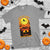 Halloween Witch Way To The Party T Shirt Black Cat Pumpkin - Wonder Print Shop