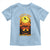 Halloween Witch Way To The Party Toddler T Shirt Black Cat Pumpkin - Wonder Print Shop