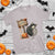 Halloween Trick Or Treat Black Cat Skeleton T Shirt - Wonder Print Shop