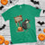Halloween Trick Or Treat Black Cat Skeleton T Shirt - Wonder Print Shop